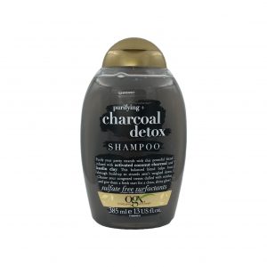 شامپو زغال اُ جی اِکس OGX Purifying charcoal Detox Shampoo